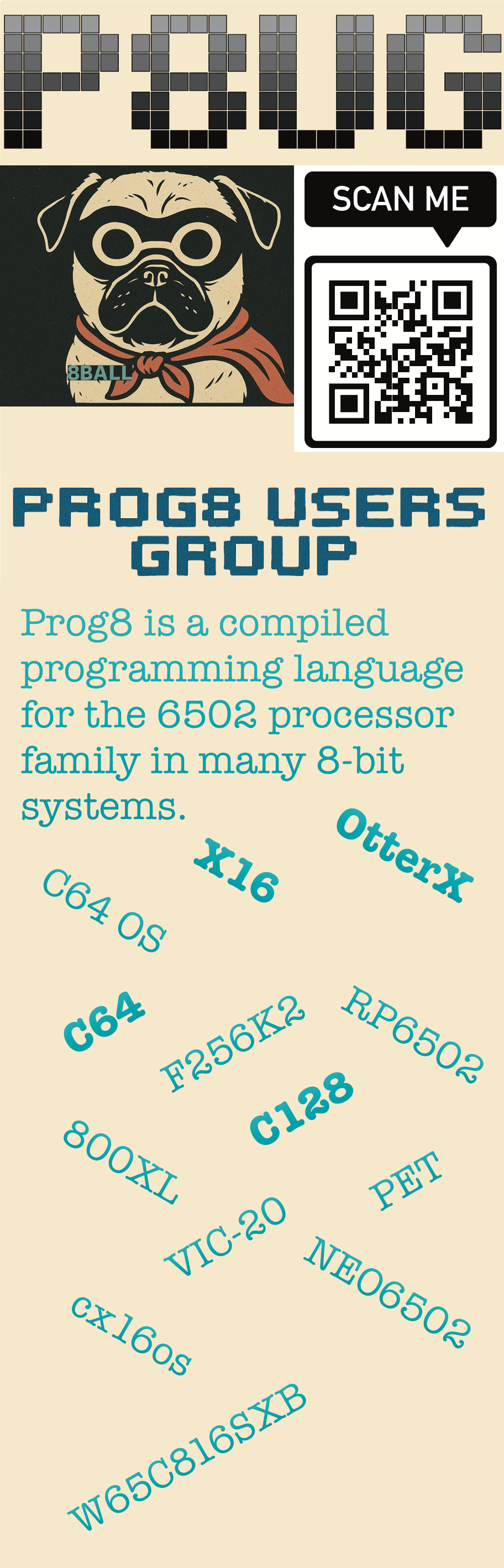 Prog8 Users Group Banner